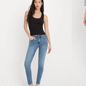 GOOD AMERICAN Good Legs Skinny Jeans – Blue Denim, Size 0